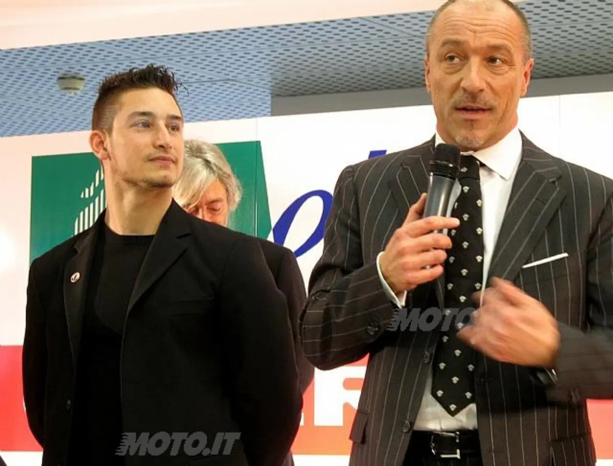 100 anni di Gilera. Simoncelli incontra Duke (6)