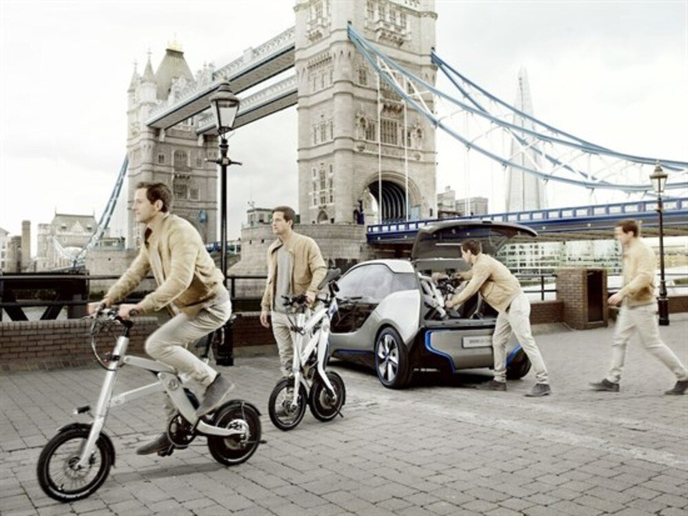 Una proposta Last Mile presentata da BMW nel 2011 con la i3 Concept