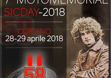 7° Motomemorial Sic Day 2018 sabato 28 e domenica 29 aprile