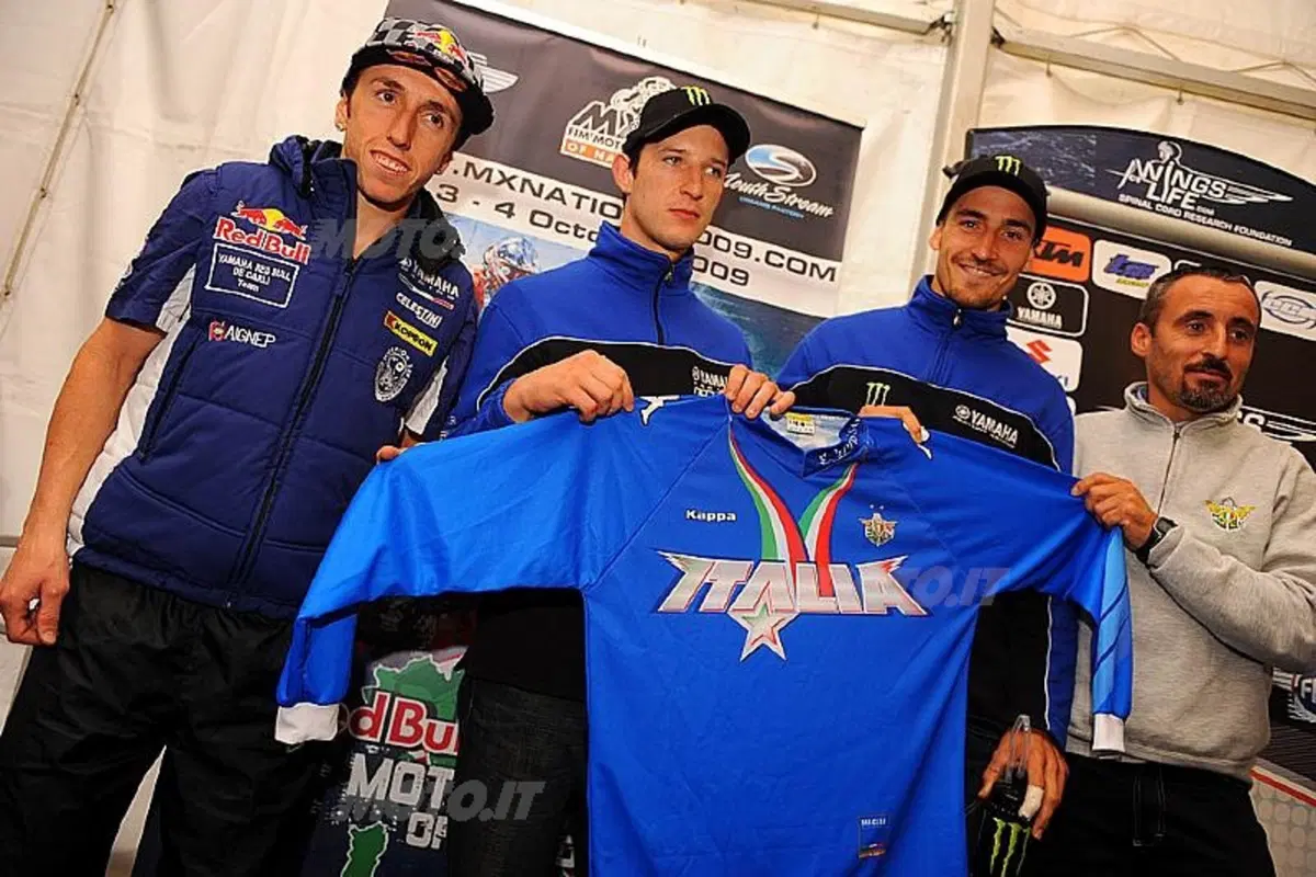 Presentata la Maglia Azzurra che difenderà i nostri colori al Motocross delle Nazioni