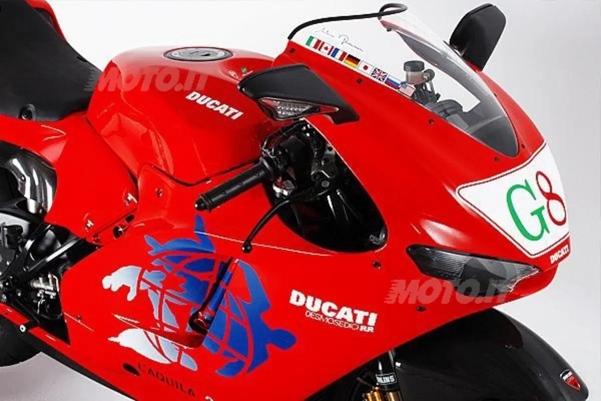 La Ducati è protagonista al G8