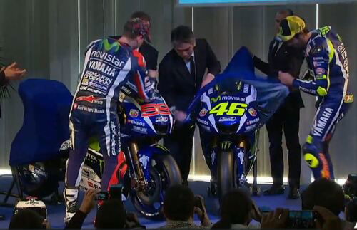 La presentazione del team Yamaha MotoGP e della nuova M1 (4)