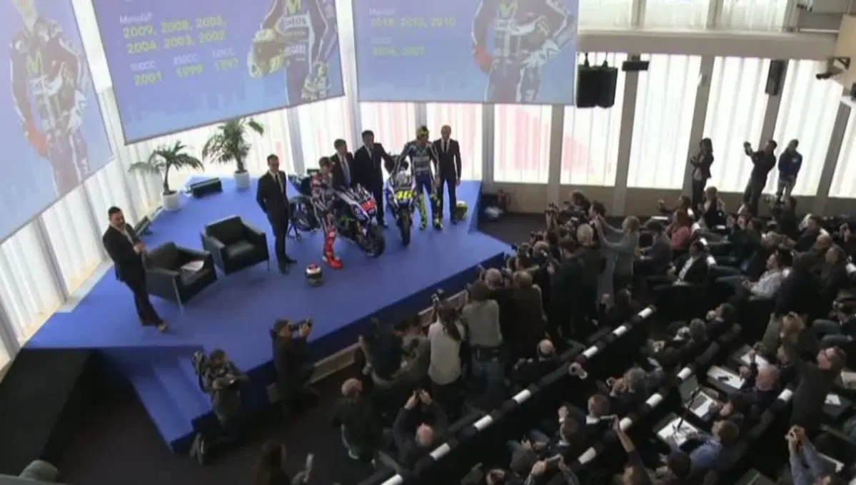 La presentazione del team Yamaha MotoGP e della nuova M1 (8)