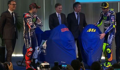 La presentazione del team Yamaha MotoGP e della nuova M1 (9)