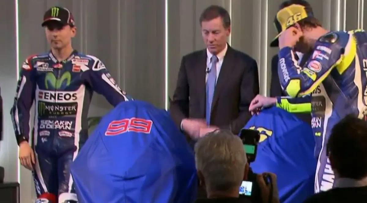 La presentazione del team Yamaha MotoGP e della nuova M1 (10)