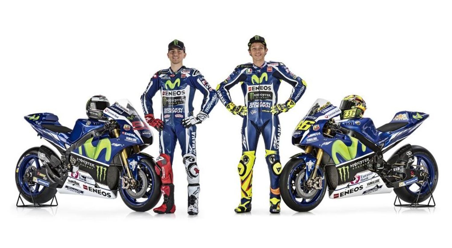 La presentazione del team Yamaha MotoGP e della nuova M1