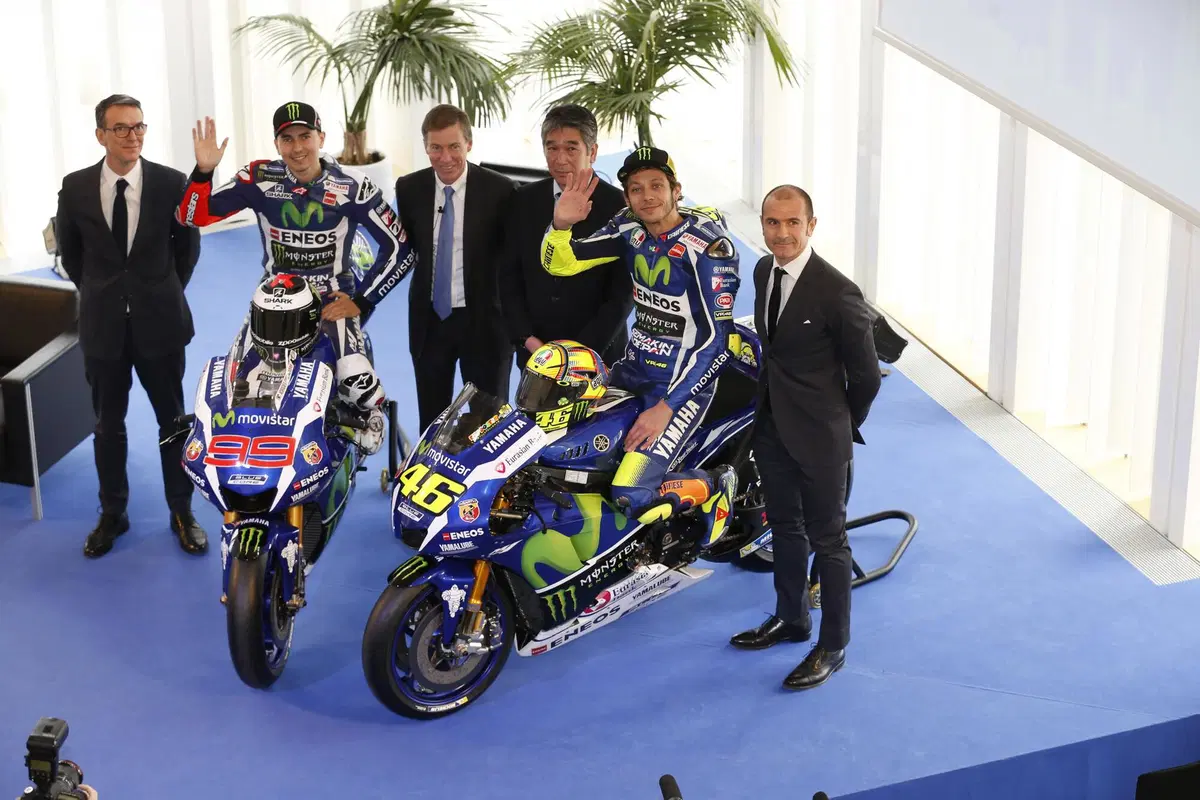 La presentazione del team Yamaha MotoGP e della nuova M1 (24)