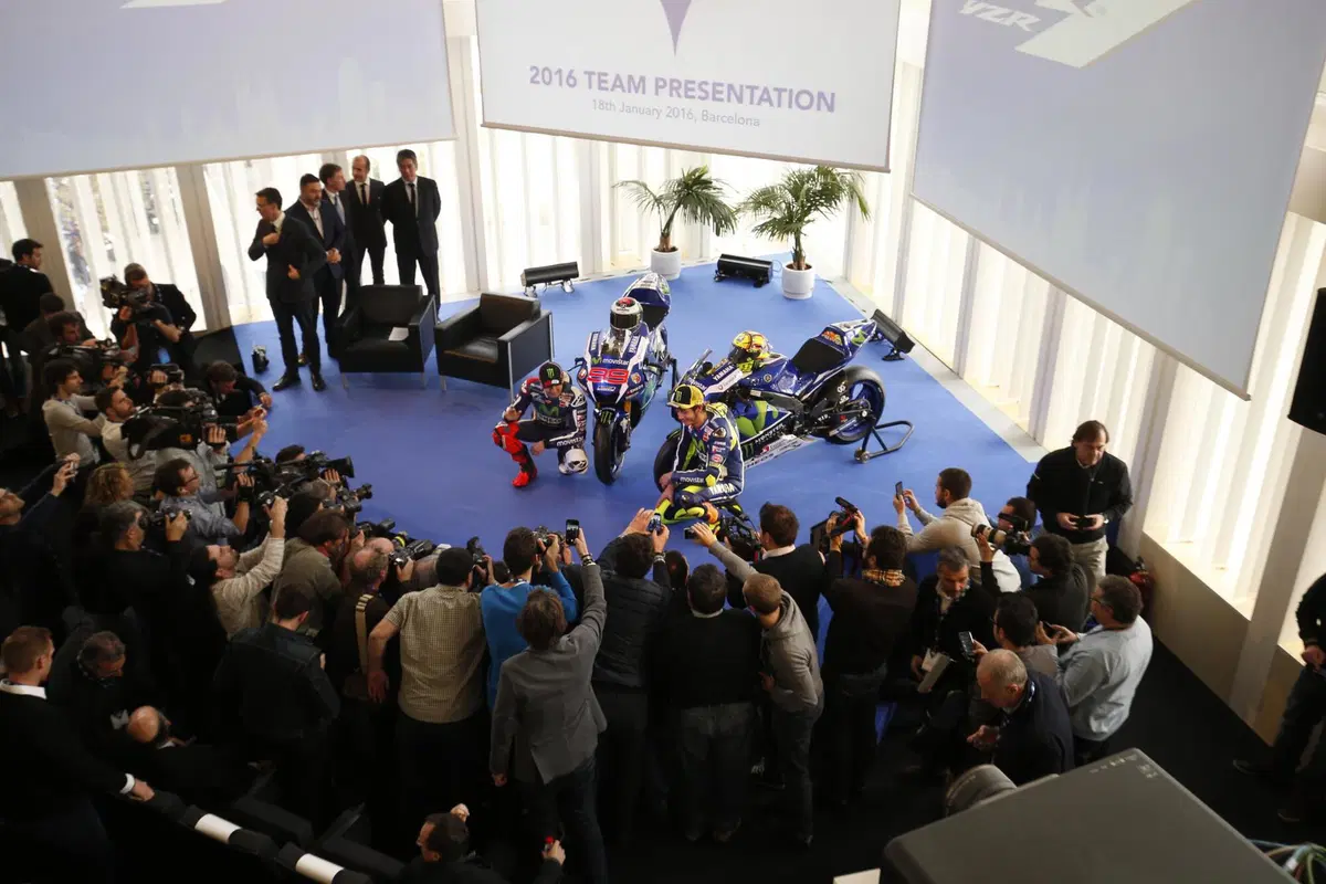 La presentazione del team Yamaha MotoGP e della nuova M1 (25)