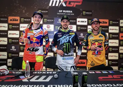 MX 2018. GP di Russia. Dichiarazioni dal podio