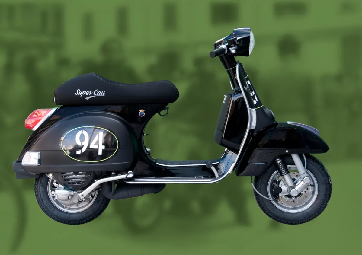 SuperCau, una Vespa in serie limitata da Busdraghi