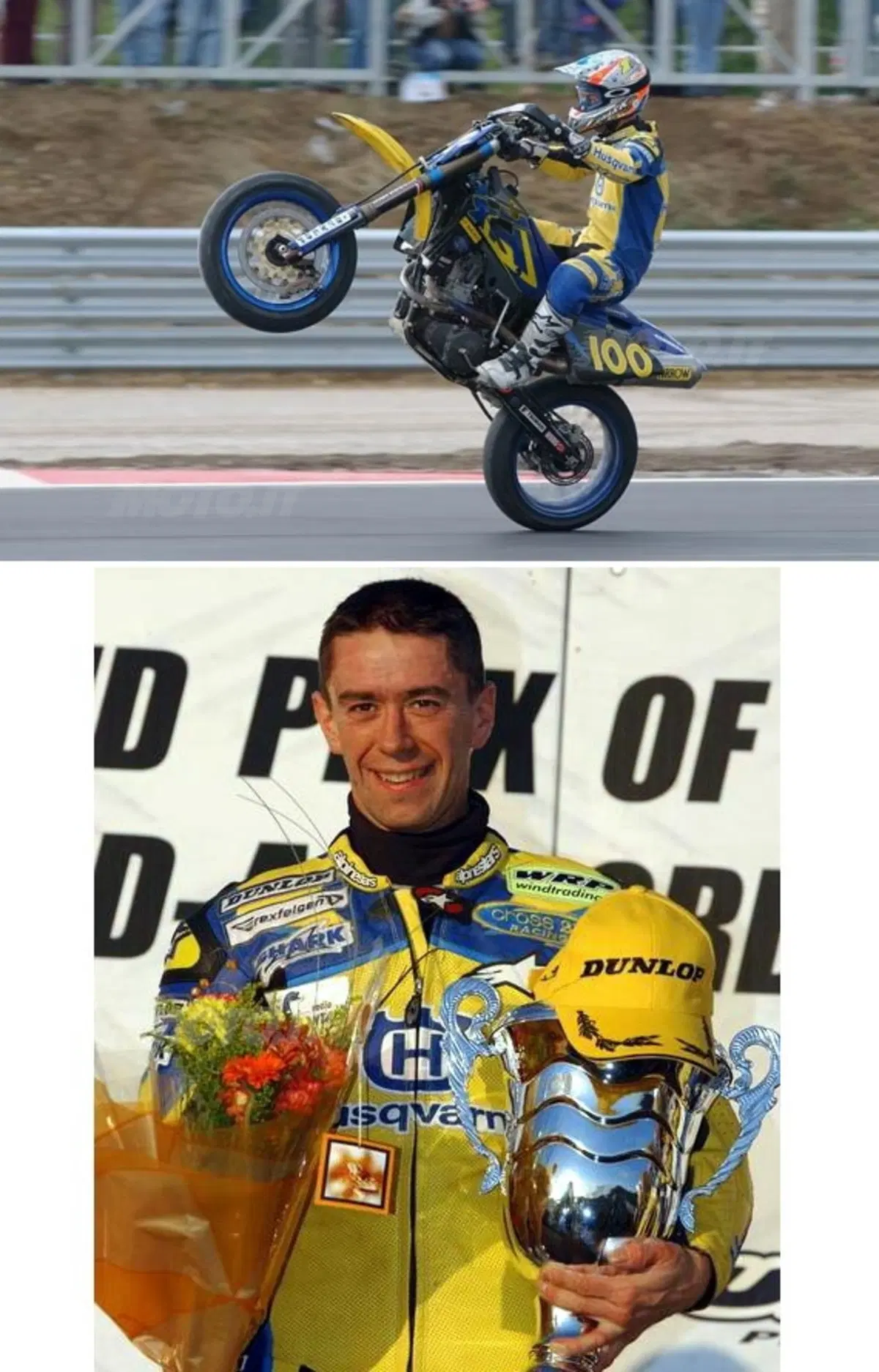 Eddy Seel Campione del Mondo Supermoto