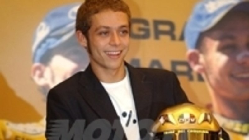 Per Valentino Rossi un vero casco d&rsquo;Oro