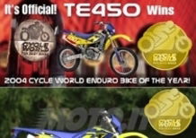 Husqvarna TE 450 è la miglior enduro 2004