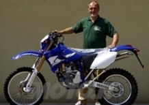 Alla Dakar 2005 in sella alla Yamaha 2trac e con l’assistenza di Franco Picco