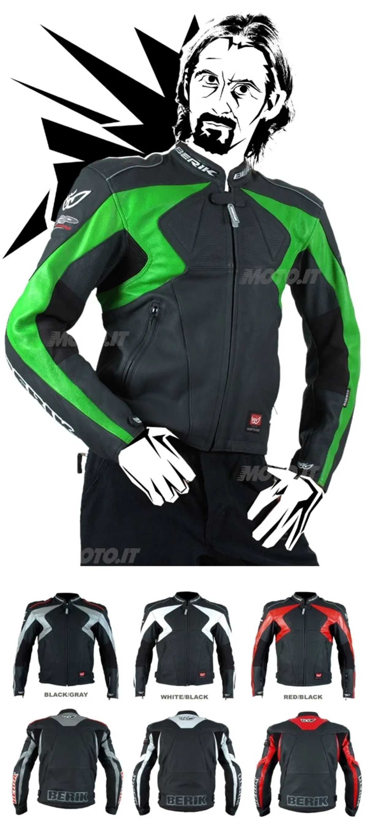 Nuove giacche in pelle da Berik