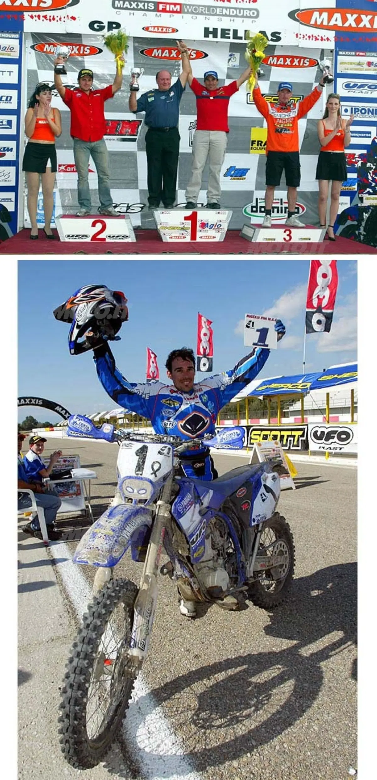 Campionato del Mondo di Enduro, Grecia. Stefan Merriman è campione della classe E2