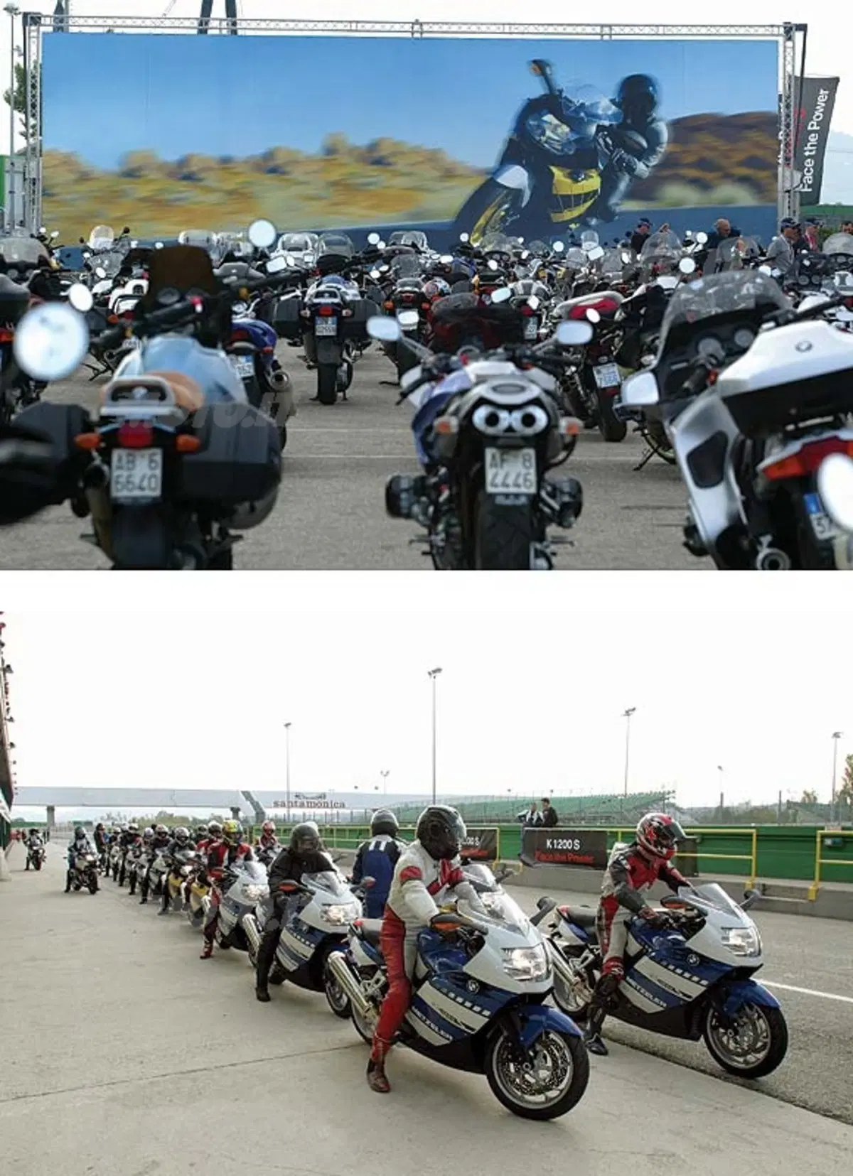 2/3 ottobre, Misano Adriatico, K 1200 S. Più di 2.000 appassionati all'evento BMW