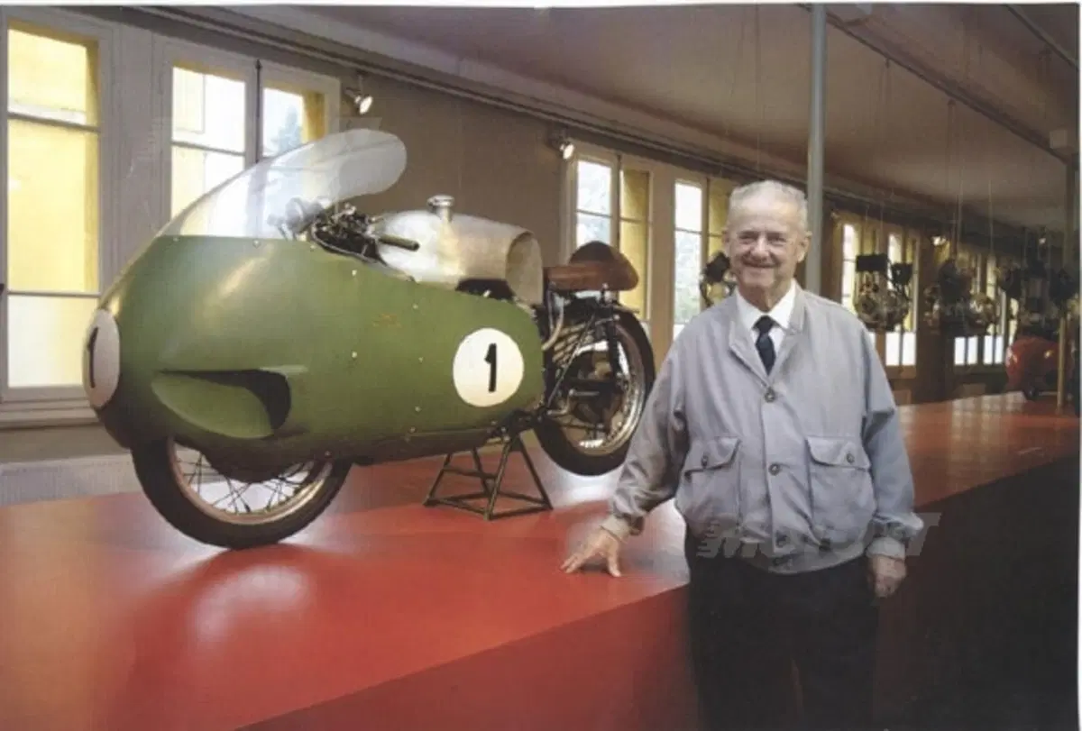 Si e’ spento Umberto Todero, storico progettista di Moto Guzzi