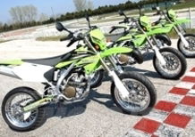 Presentate le nuove KL Kawasaki da Supermotard