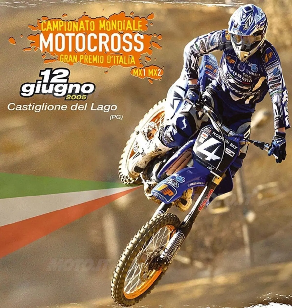 Il 12 giugno a Castiglion del Lago (PG), si svolgerà la prova italiana del Campionato del Mondo MX1 