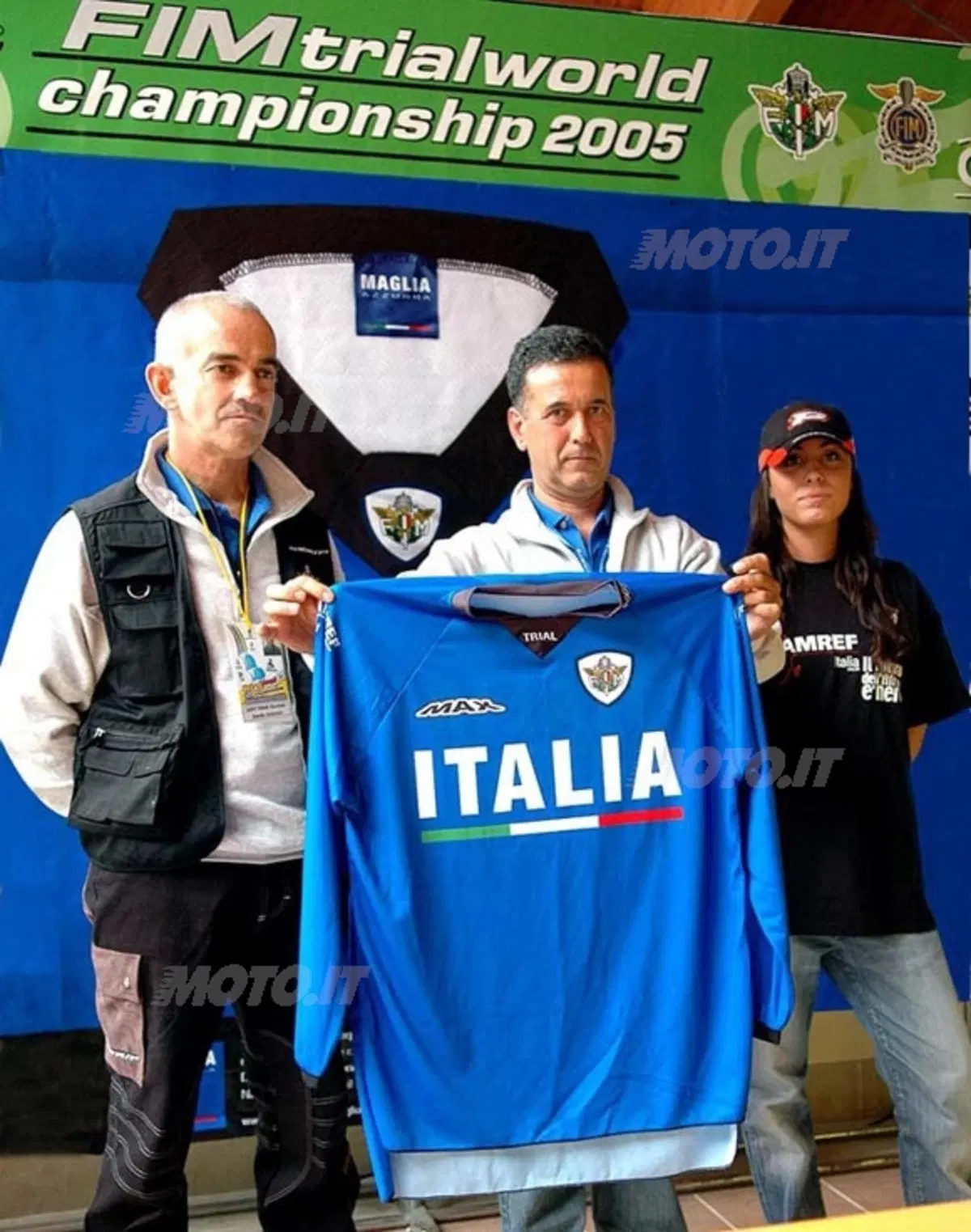 Maglia Azzurra al Trial delle Nazioni