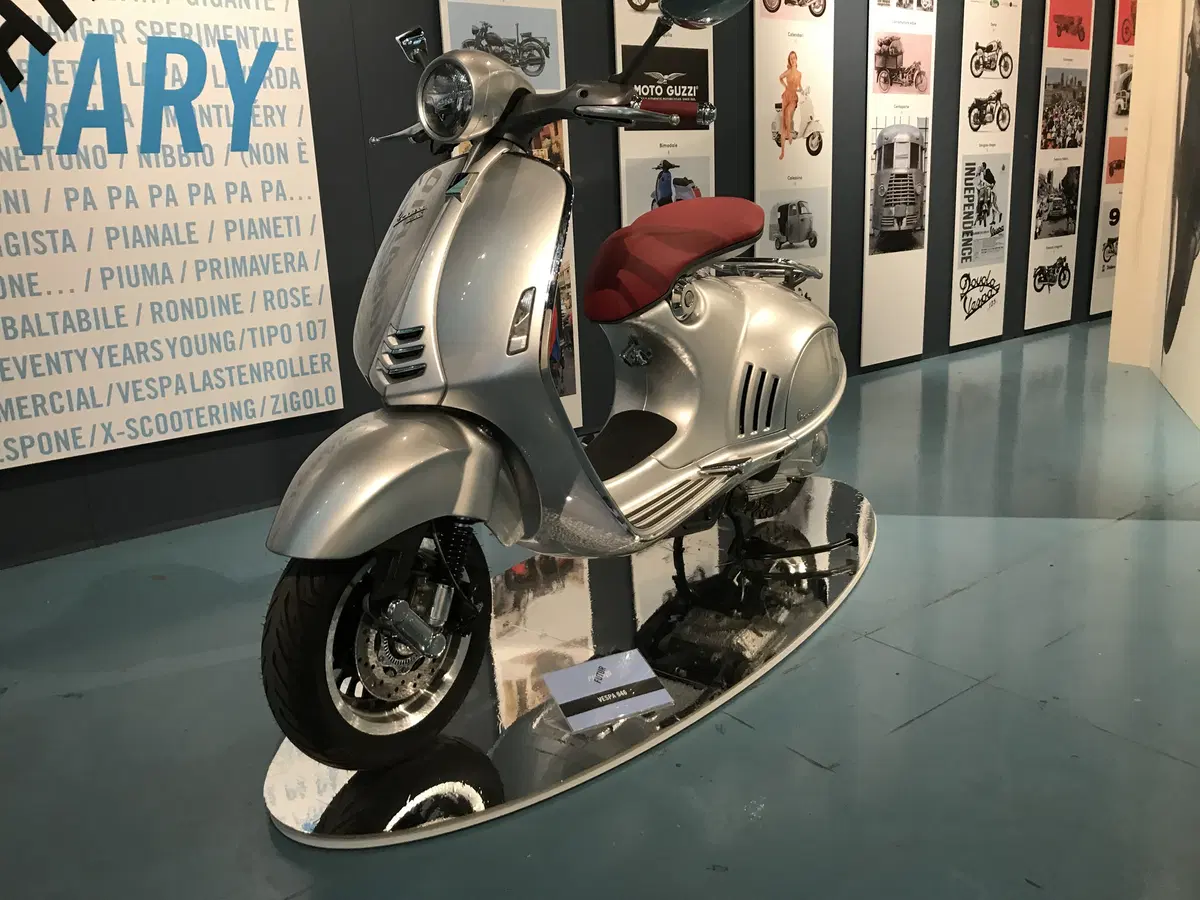 Museo Piaggio, si rinnova per il 2018 e duplica quasi la superficie espositiva (112)