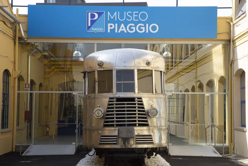 Museo Piaggio, l'ingresso