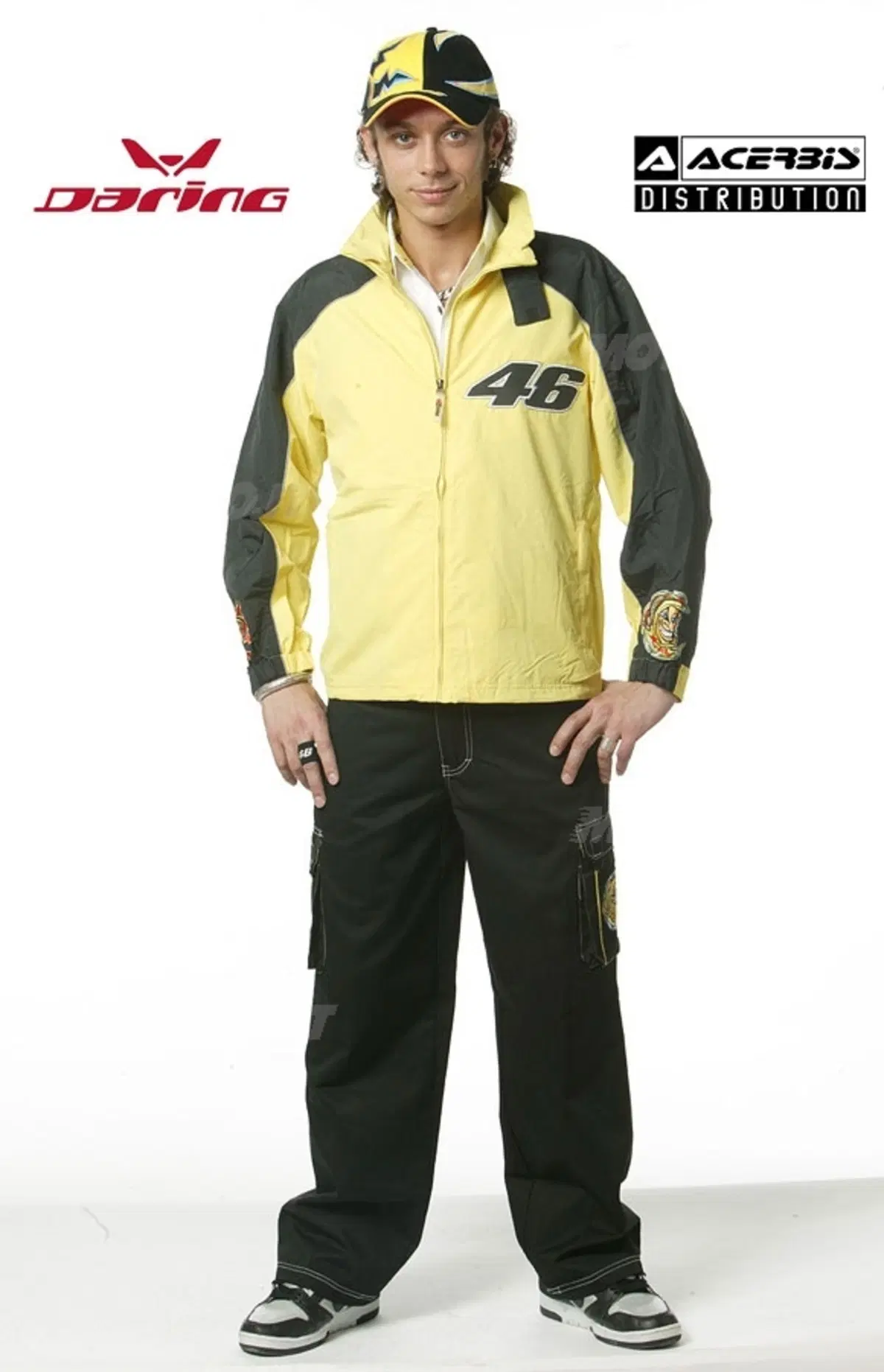 Il merchandising ufficiale di Valentino Rossi sarà distribuito da Acerbis