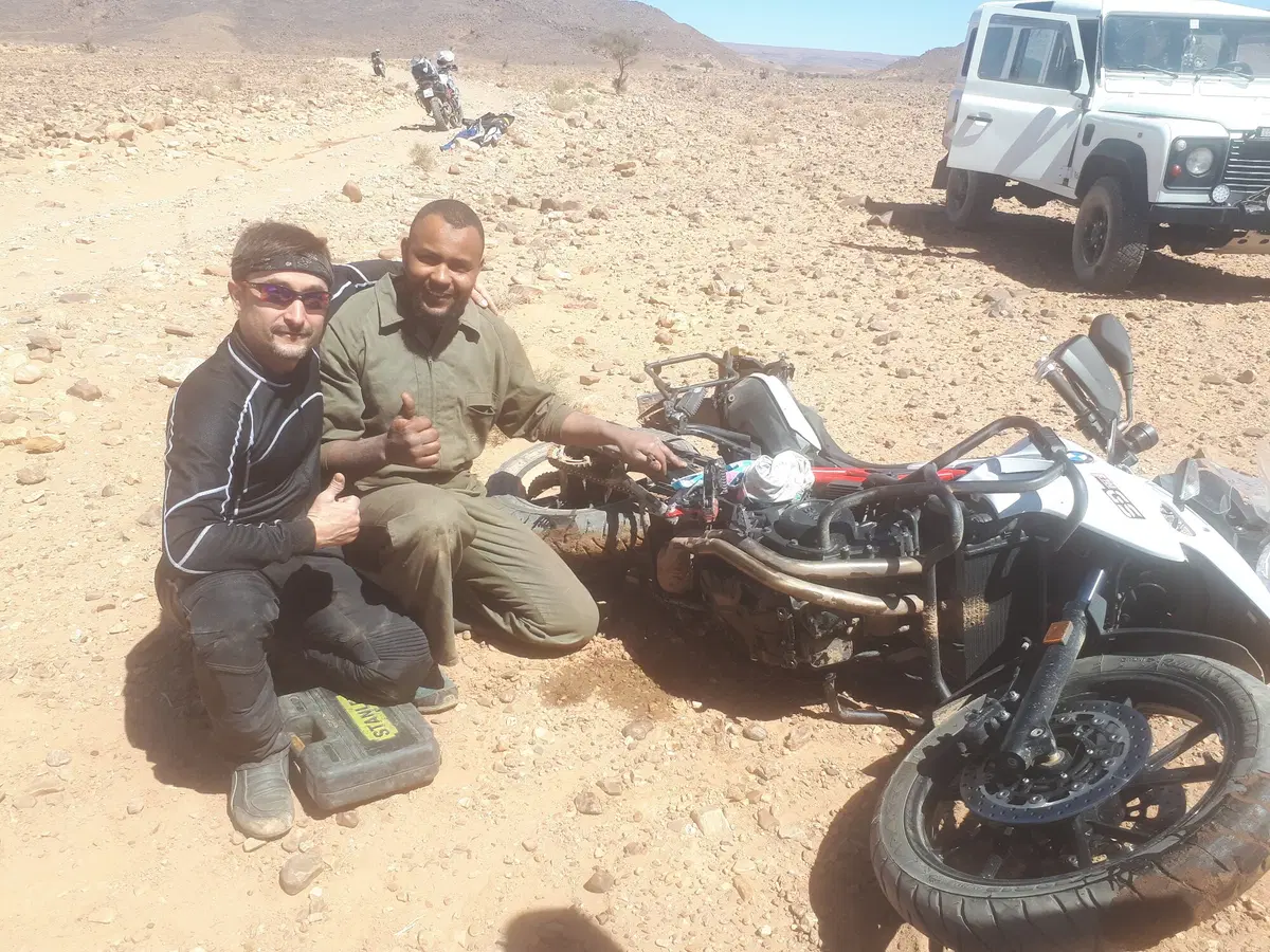 Dall'Atlante alla vecchia pista della Parigi-Dakar (107)
