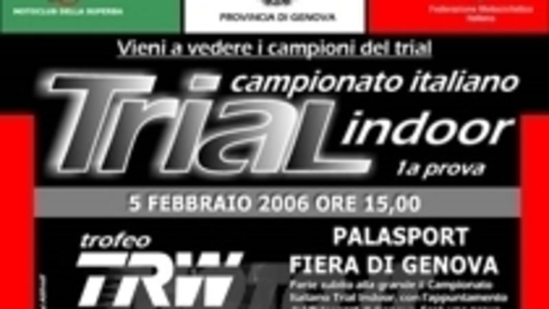 Prima prova del Campionato Italiano Indoor, domenica a Genova