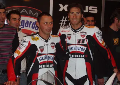 Il Team Sterilgarda Berik scalda le gomme