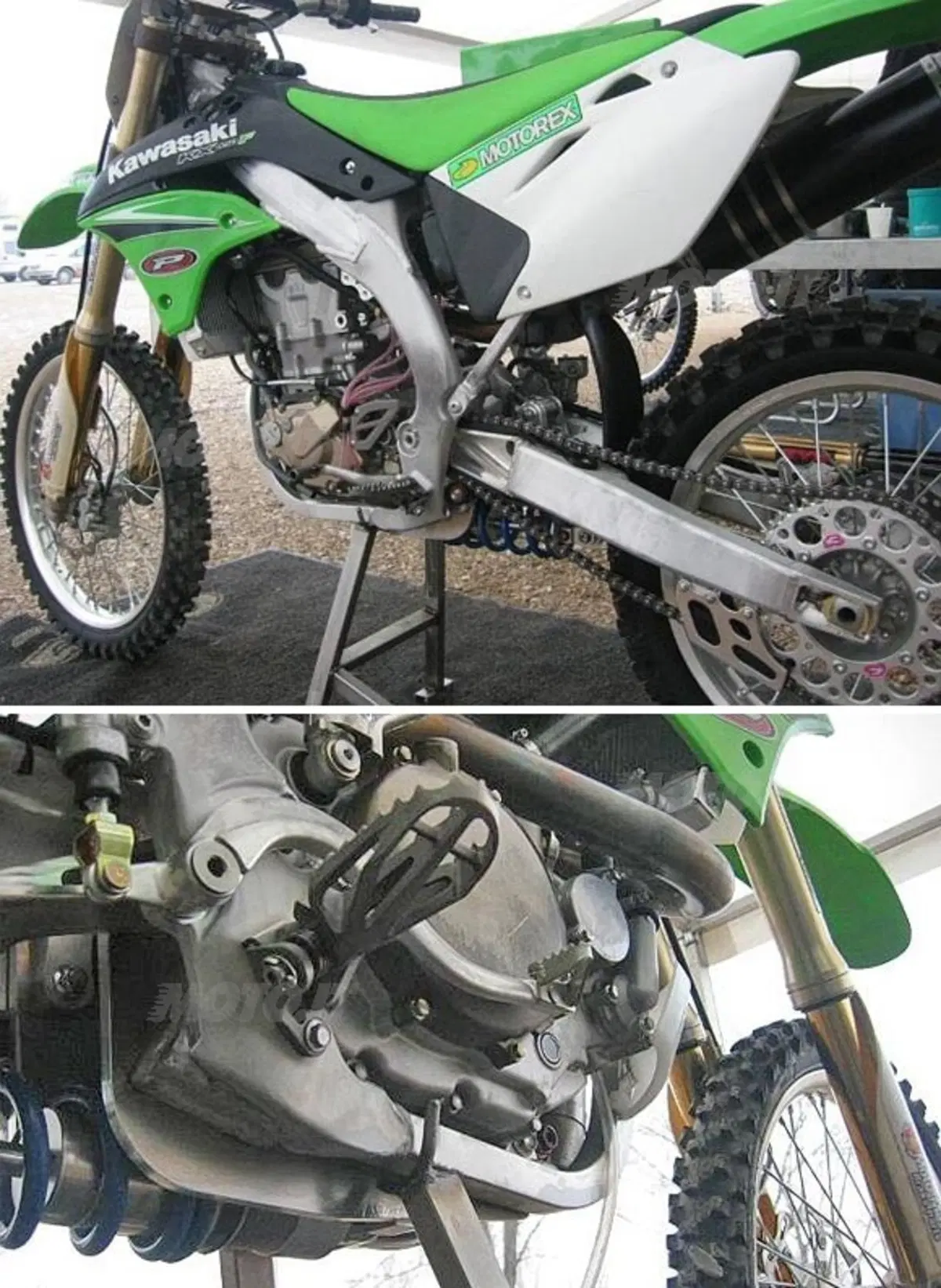 Kawasaki prova a Mantova il nuovo sistema Kayaba