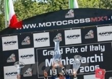 MX1 e MX2, GP d`Italia Montevarchi, trionfo Azzurro in MX2. KL Kawasaki Trophy