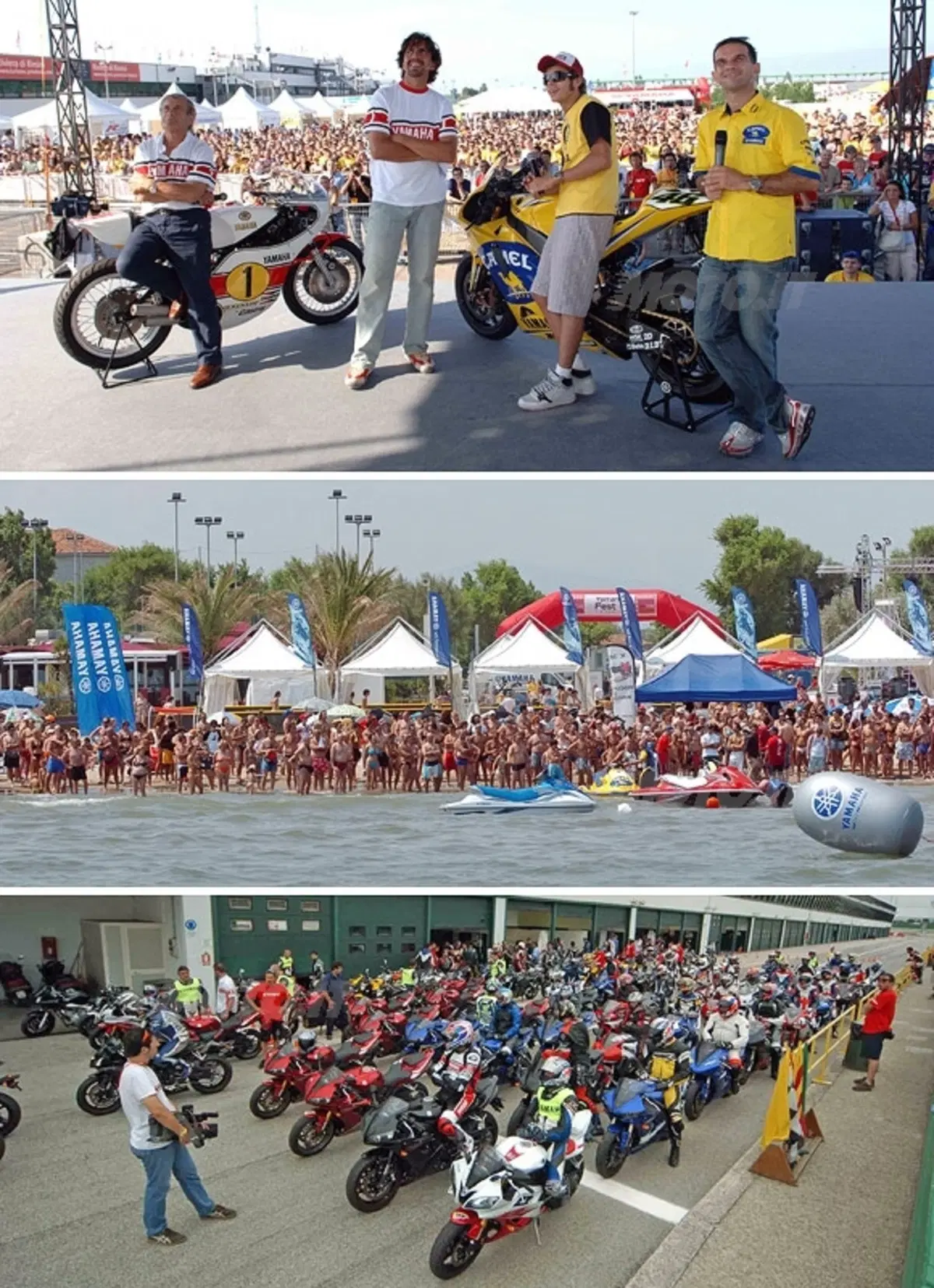 Chiuso domenica lo Yamaha Fest, spettacoli, divertimento e tante prove nei tre giorni di Misano e Ri