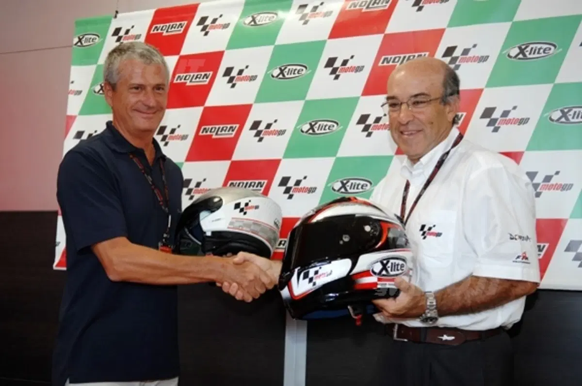 Il gruppo Nolan firma con Dorna per la commercializzazione dei caschi MotoGP