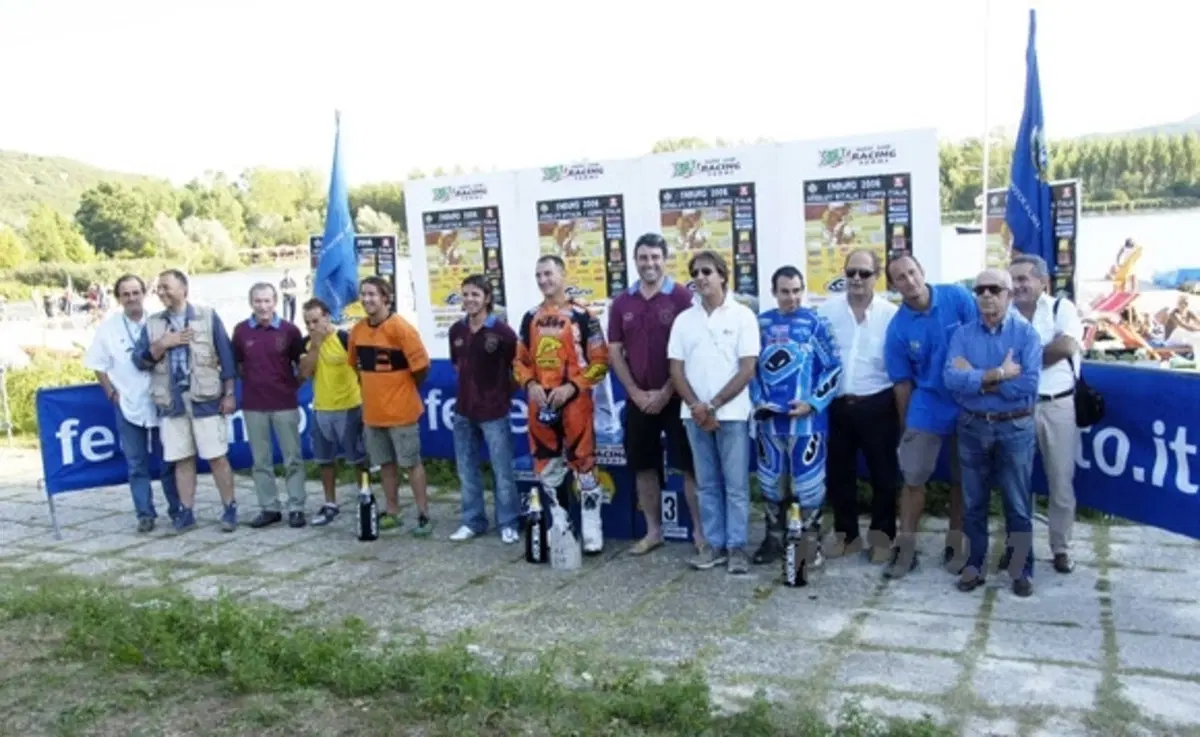 A Piediluco festeggiati i Campioni 2006 degli Assoluti d'Italia e della Coppa Italia