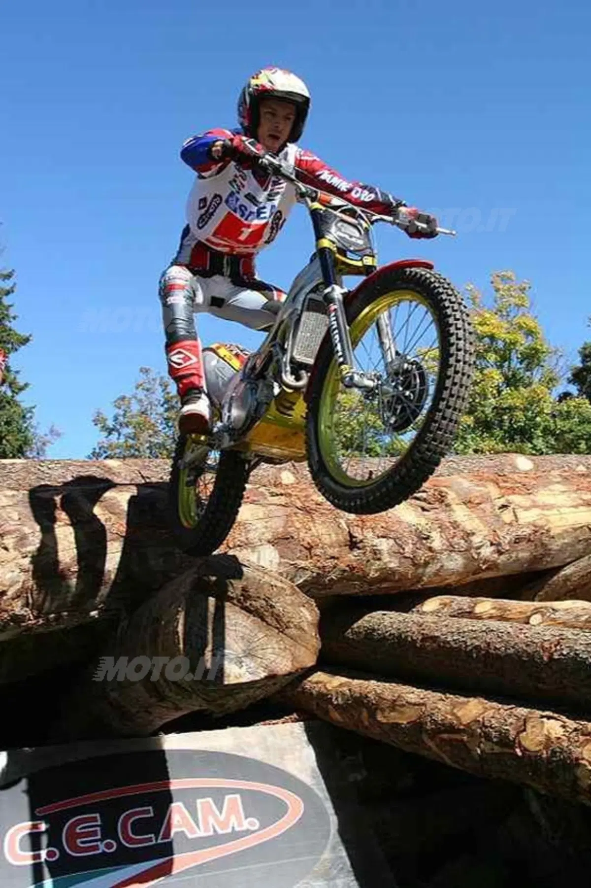 Ultima prova di campionato a Lavarone, Lenzi Campione Italiano Trial 2006