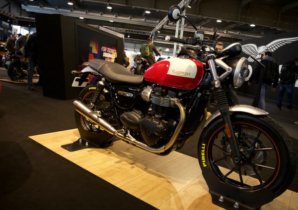 Triumph e Pirelli insieme a Motor Bike Expo con una Street Twin Special