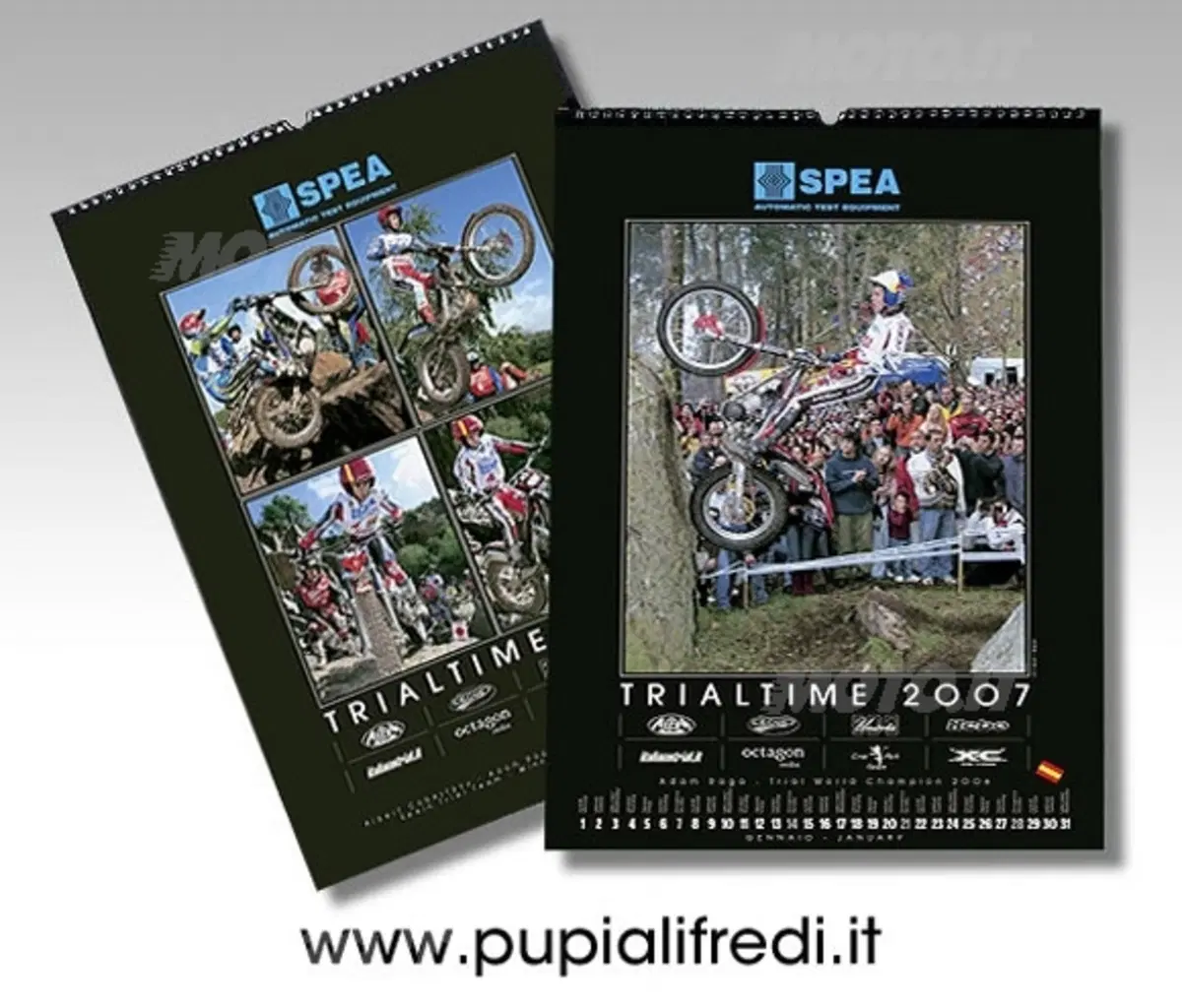 In vendita TrialTime 2007, il calendario con le migliori immagini di Pupi Alifredi della stagione 20