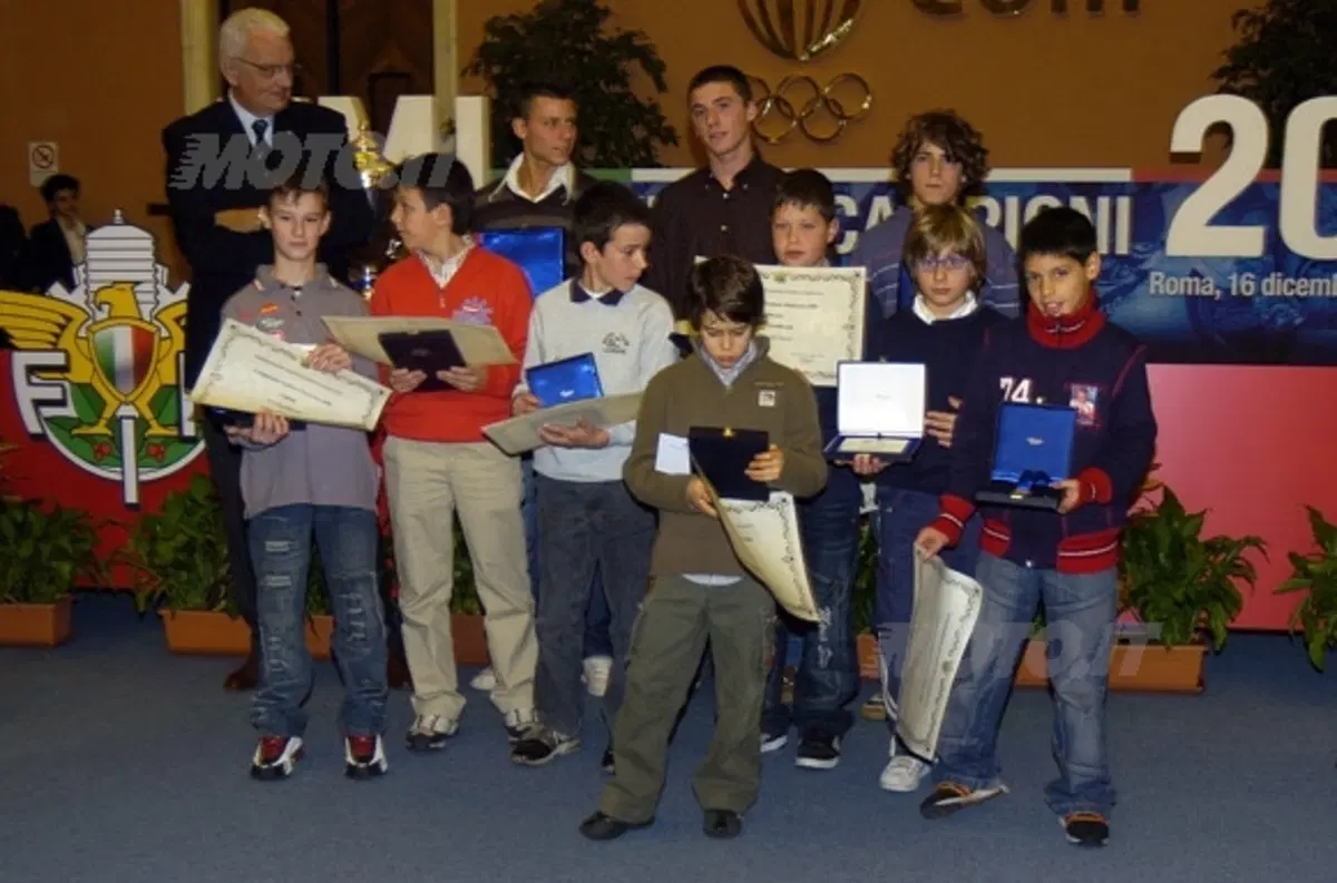 La Federazione Motociclistica ha premiato i Campioni 2006 