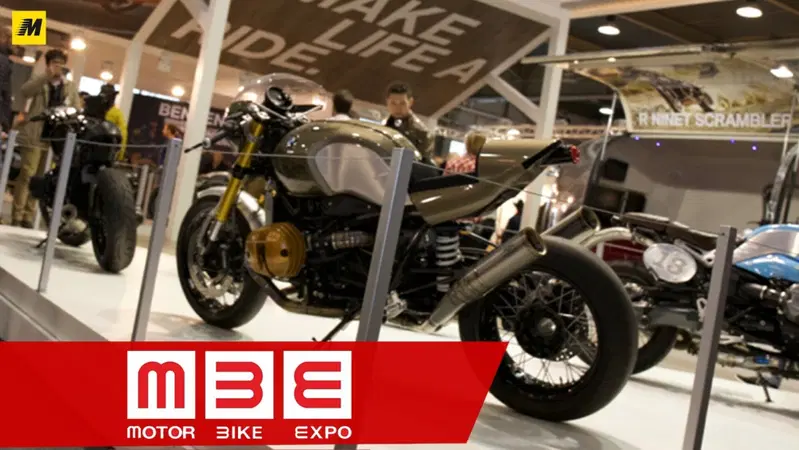 Motor Bike Expo 2016: BMW con la NineT scrambler e otto special d'autore