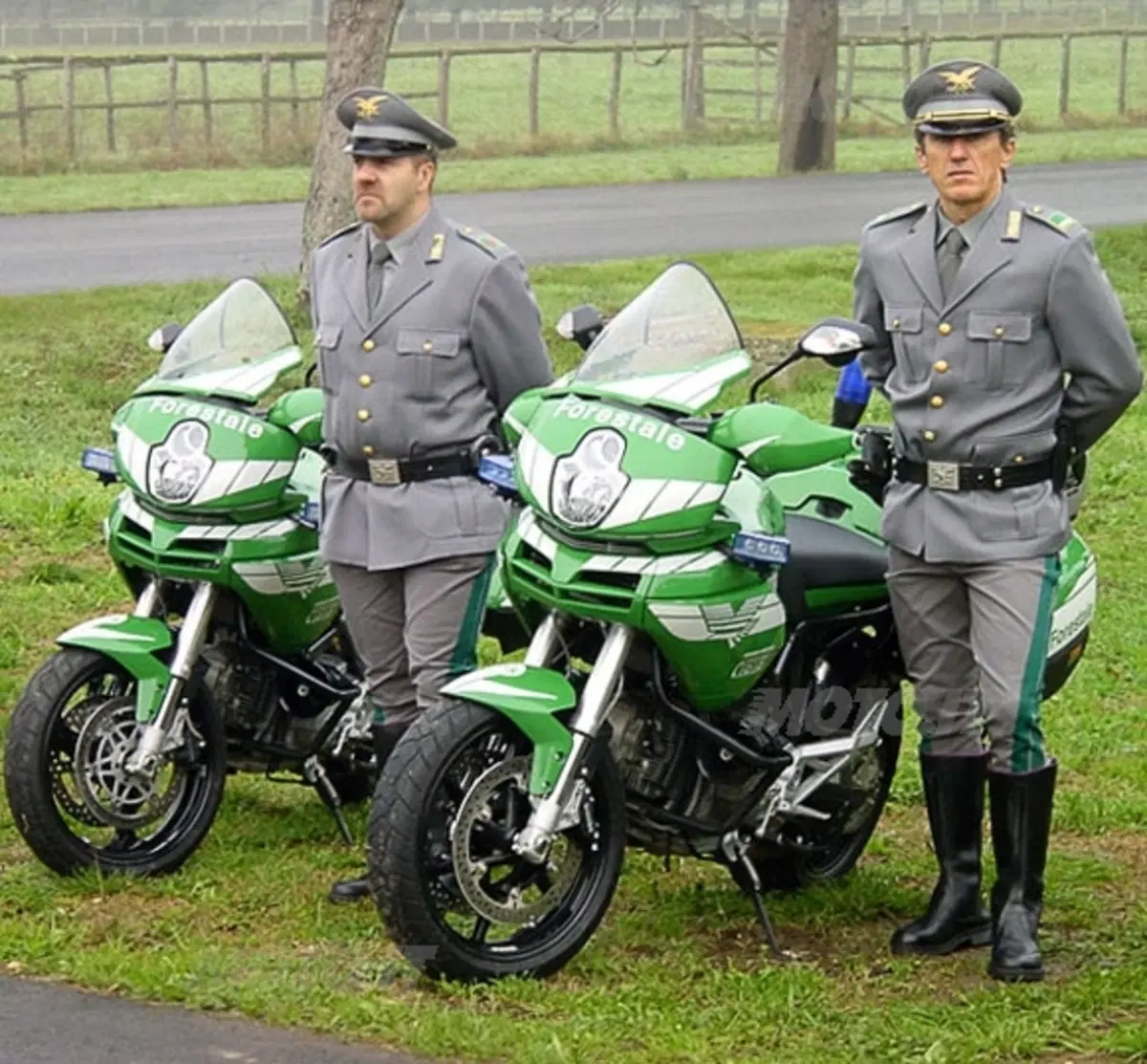 Il Corpo Forestale su Ducati Multistrada