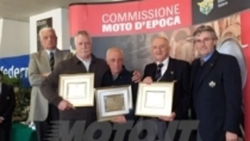 La Commissione Moto d'Epoca FMI ha assegnato i premi per la stagione sportiva 2006