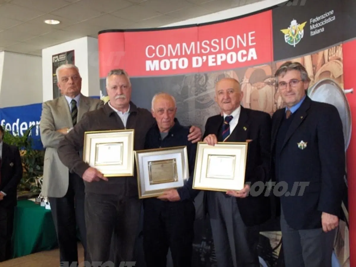 La Commissione Moto d'Epoca FMI ha assegnato i premi per la stagione sportiva 2006