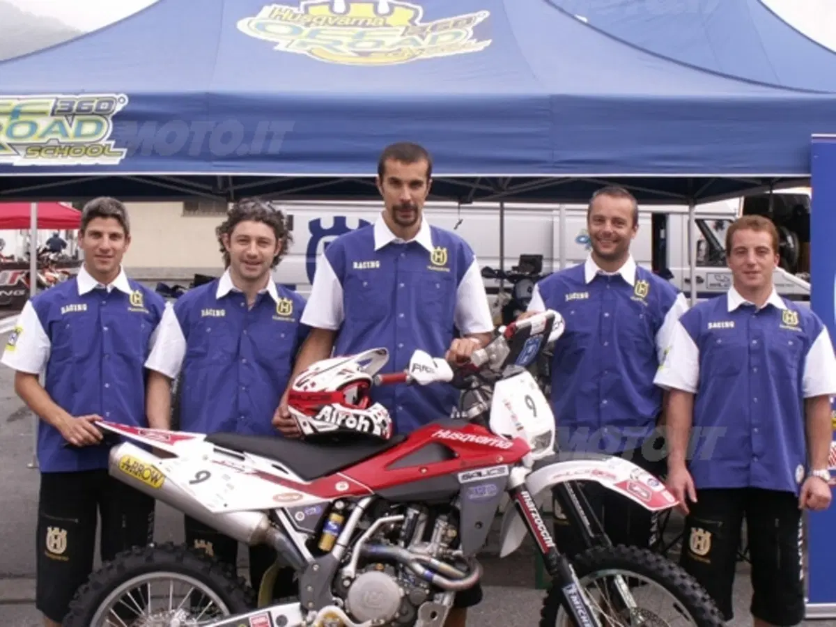Il Team CF - Husqvarna per i Motorally 2007