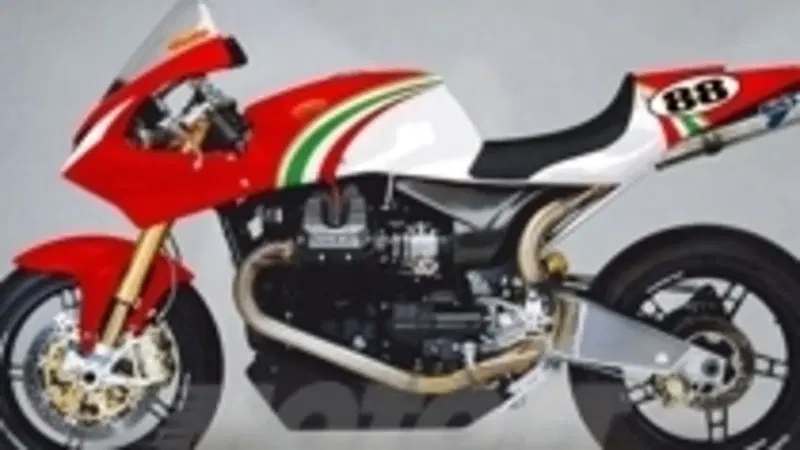 L'italiano Guareschi difender&agrave; la leadership della Moto Guzzi MGS-01 nella Battle Of Twins che si di