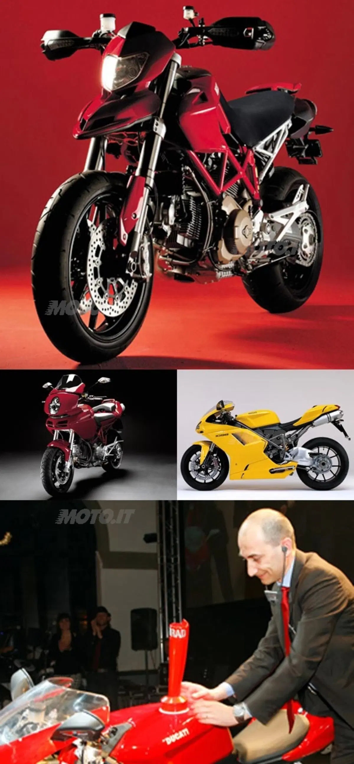 Ducati trionfa in tre delle otto categorie per il premio Moto dell'anno
