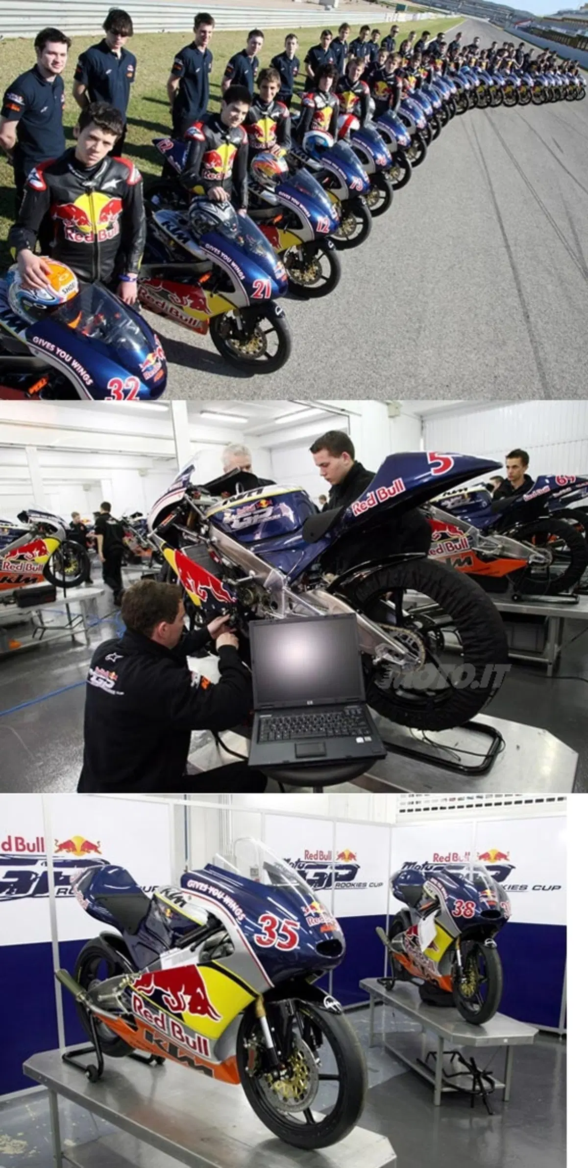 Parte a Jerez l'iniziativa ideata da KTM con Red Bull 