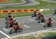 La quarta prova del Trofeo KTM Supermoto lo scorso week end a Ottobiano