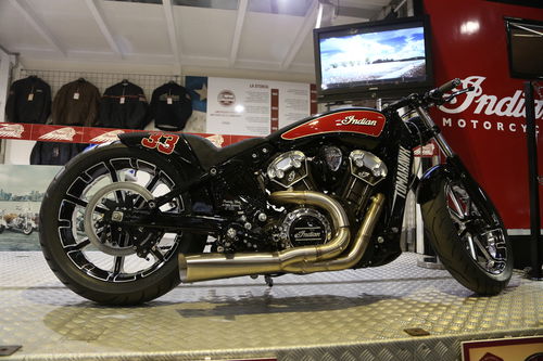 Motor Bike Expo 2016: Indian Tomahawk, una special per Daytona (2)